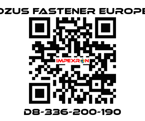 D8-336-200-190 Dzus Fastener Europe