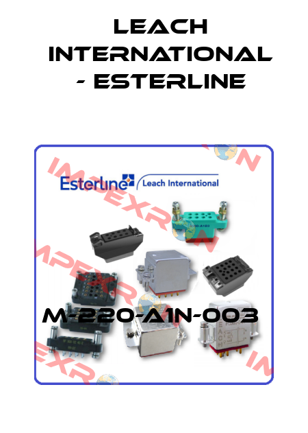 M-220-A1N-003  Leach International - Esterline