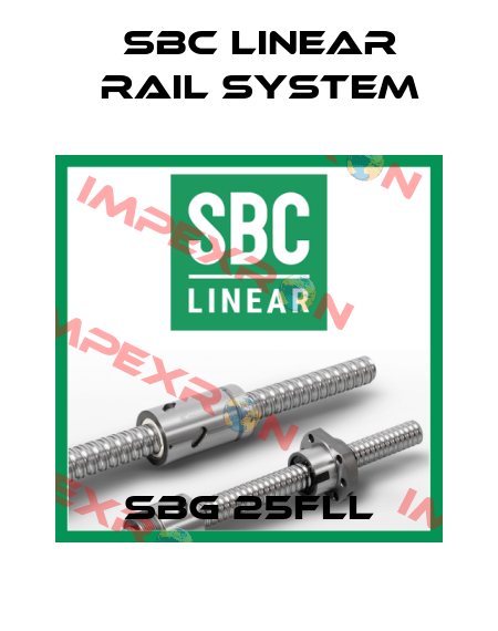 SBG 25FLL SBC Linear Rail System