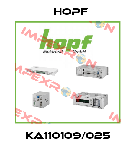 KA110109/025 Hopf