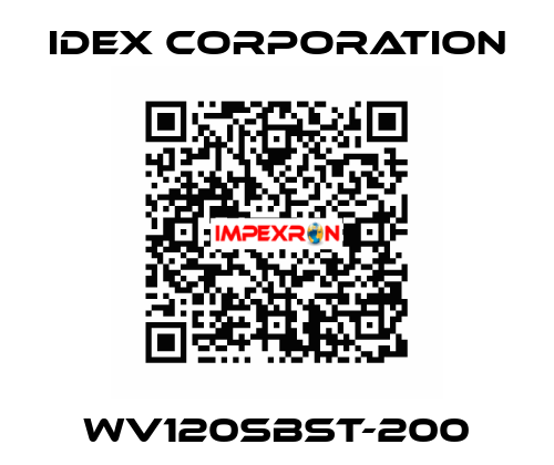 WV120SBST-200 IDEX Corporation