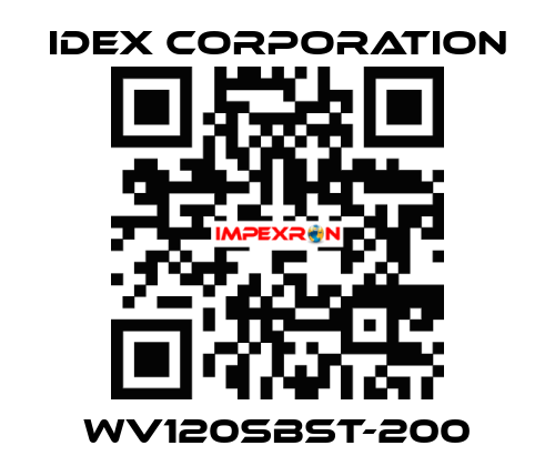 WV120SBST-200 IDEX Corporation