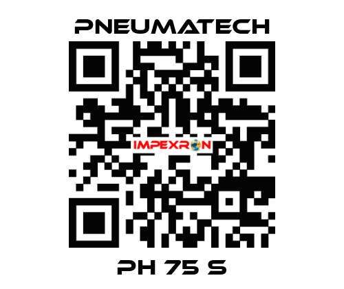 PH 75 S Pneumatech