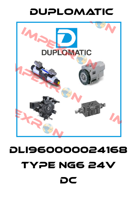 DLI960000024168 Type NG6 24V DC Duplomatic