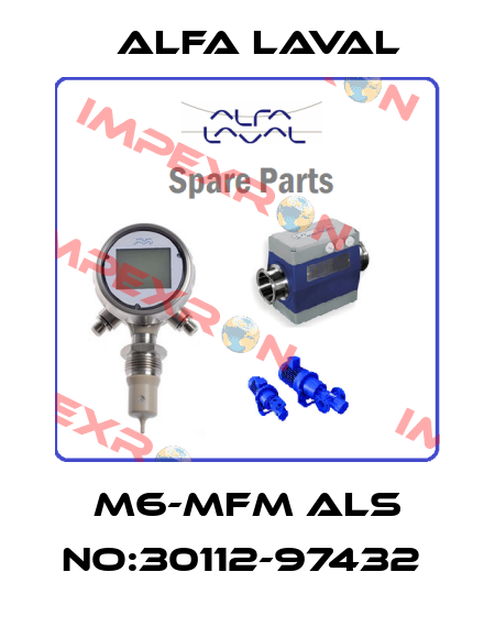 M6-MFM ALS NO:30112-97432  Alfa Laval