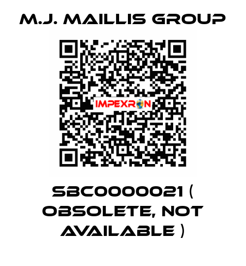 SBC0000021 ( obsolete, not available ) M.J. MAILLIS GROUP