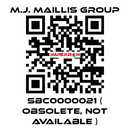 SBC0000021 ( obsolete, not available ) M.J. MAILLIS GROUP