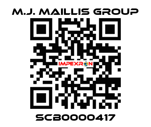 SCB0000417 M.J. MAILLIS GROUP