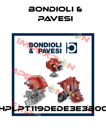 HPLPT119DEDE3E3B00 Bondioli & Pavesi