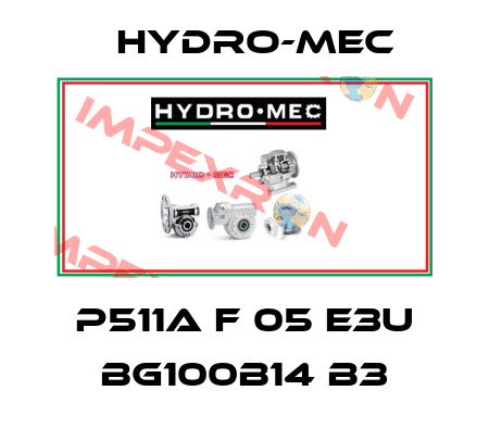 P511A F 05 E3U BG100B14 B3 Hydro-Mec