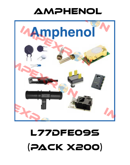 L77DFE09S (pack x200) Amphenol