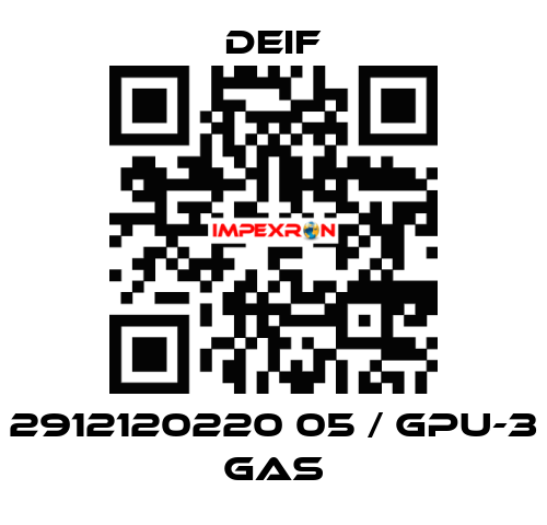 2912120220 05 / GPU-3 Gas Deif