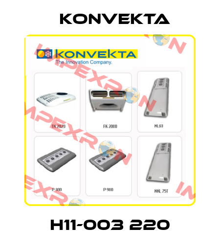 H11-003 220 Konvekta