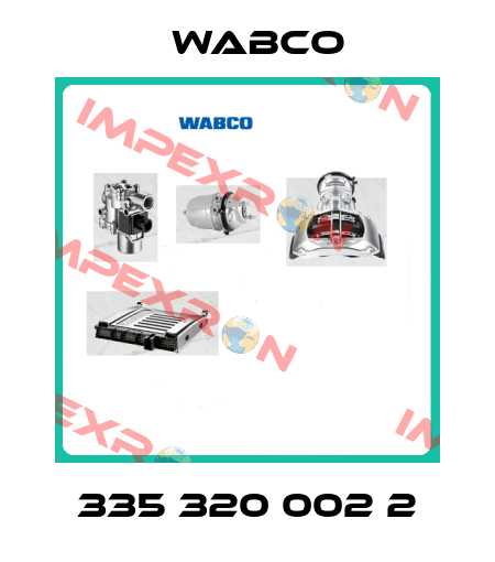 335 320 002 2 Wabco