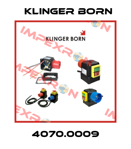 4070.0009 Klinger Born