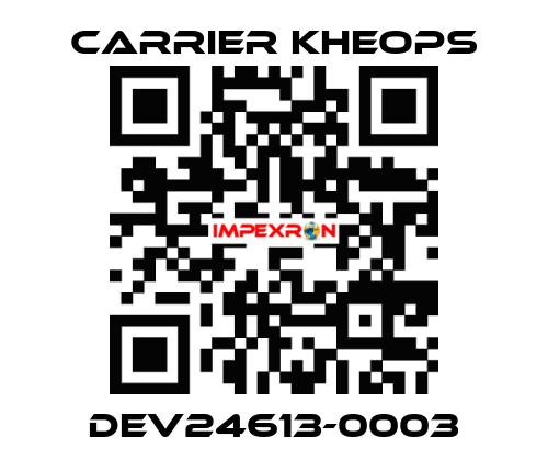 DEV24613-0003 Carrier Kheops