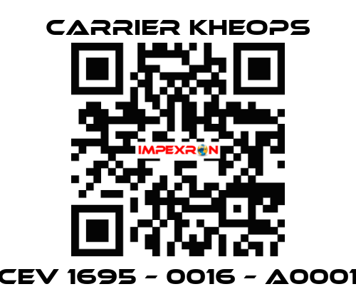 CEV 1695 – 0016 – A0001 Carrier Kheops