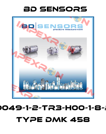 59B-D049-1-2-TR3-H00-1-8-2-000 Type DMK 458 Bd Sensors