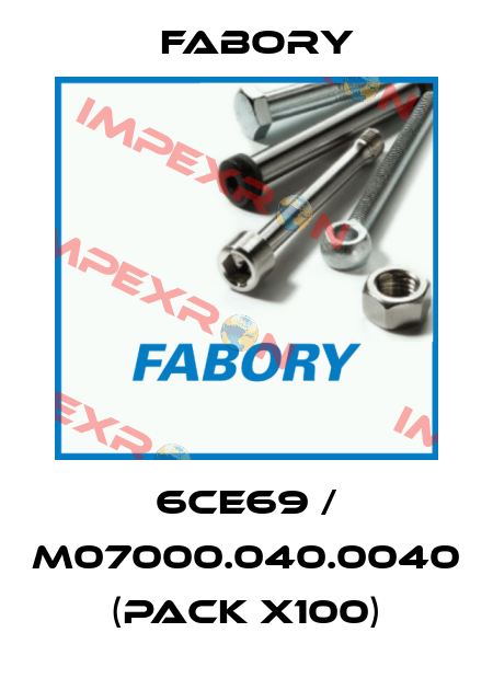 6CE69 / M07000.040.0040 (pack x100) Fabory