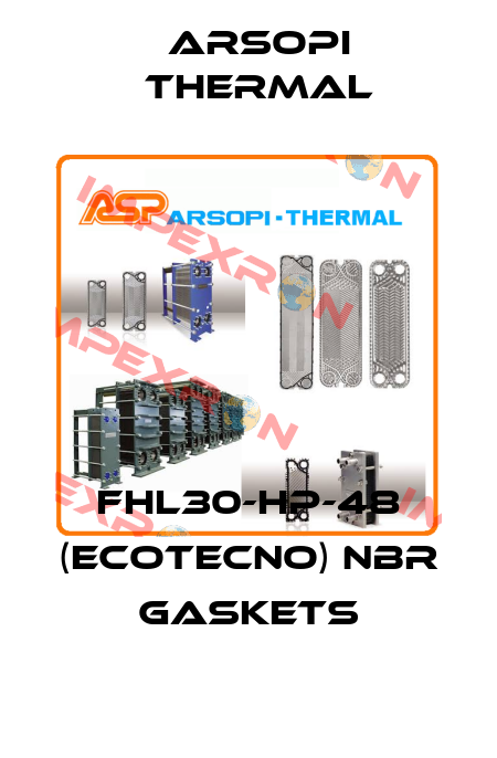 FHL30-HP-48 (ECOTECNO) NBR gaskets Arsopi Thermal