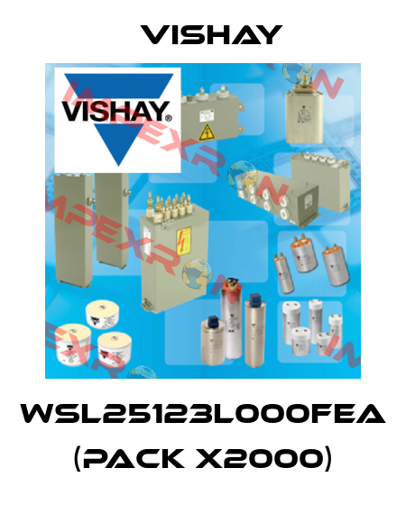 WSL25123L000FEA (pack x2000) Vishay
