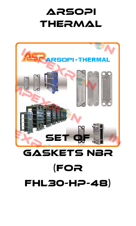 Set of gaskets NBR (for FHL30-HP-48) Arsopi Thermal