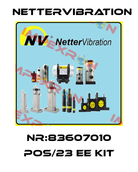 NR:83607010 POS/23 EE KIT NetterVibration