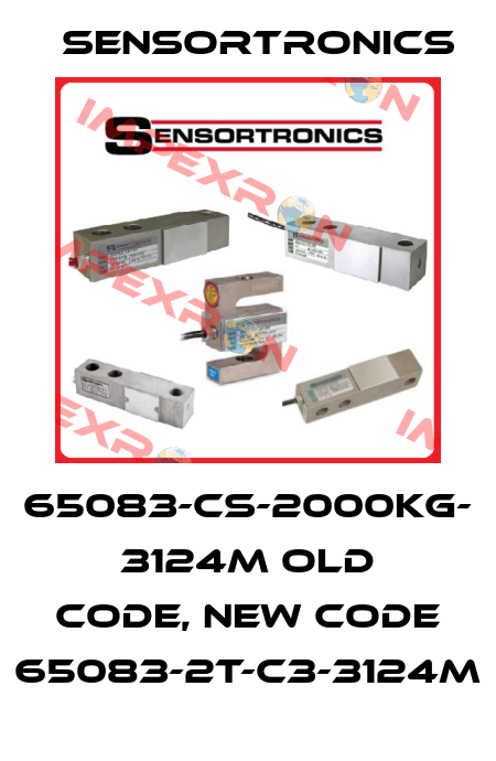 65083-CS-2000kg- 3124M old code, new code 65083-2t-C3-3124M Sensortronics