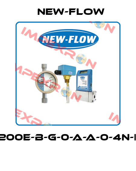MF200E-B-G-0-A-A-0-4N-IP-L  New-Flow