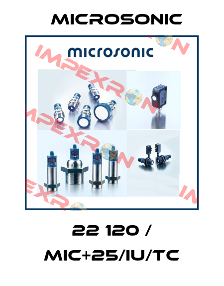 22 120 / MIC+25/IU/TC Microsonic