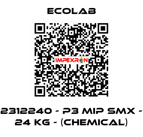2312240 - P3 Mip SMX - 24 kg - (chemical) Ecolab