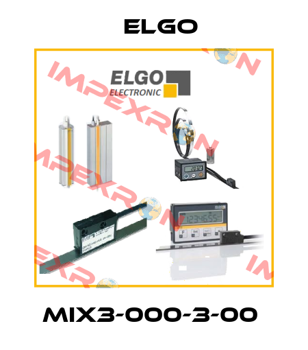 MIX3-000-3-00  Elgo