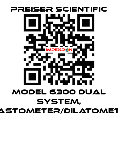 Model 6300 Dual System, Plastometer/Dilatometer  Preiser Scientific