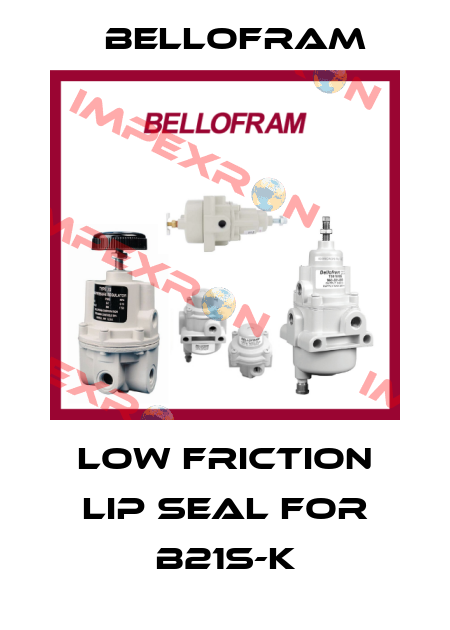 LOW FRICTION LIP SEAL for B21S-K Bellofram