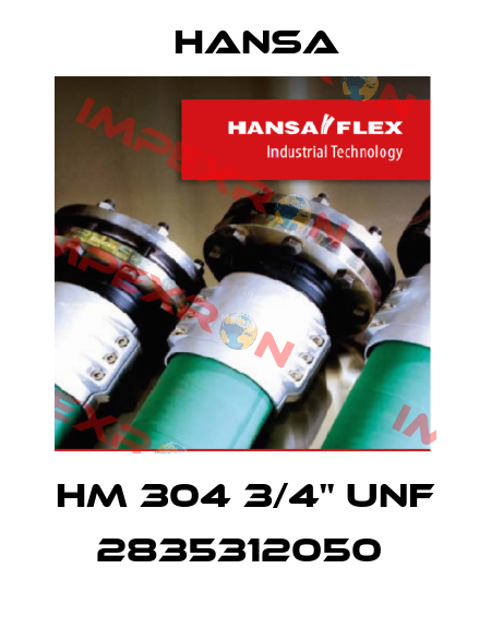HM 304 3/4" UNF 2835312050  Hansa