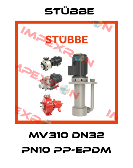 MV310 DN32 PN10 PP-EPDM Stübbe