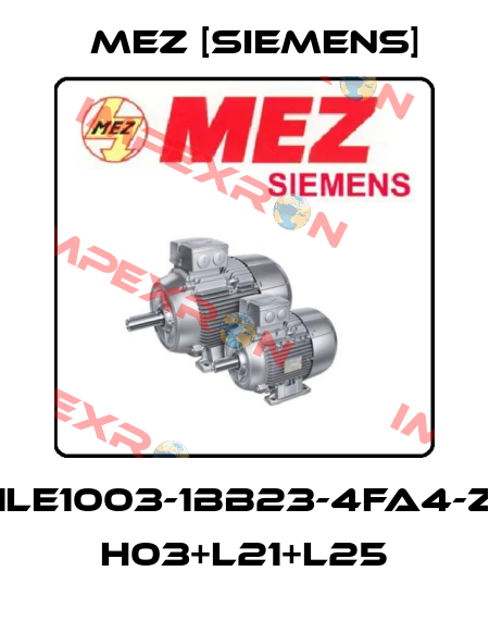 1LE1003-1BB23-4FA4-Z H03+L21+L25 MEZ [Siemens]