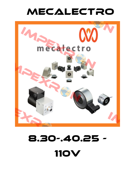 8.30-.40.25 - 110V Mecalectro