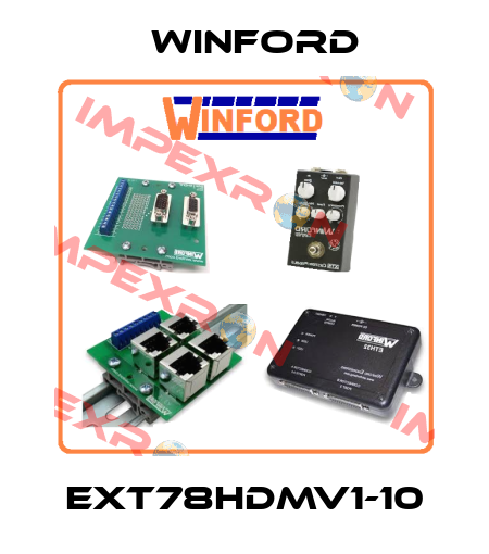 EXT78HDMV1-10 Winford