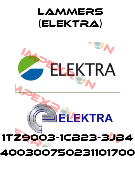 1TZ9003-1CB23-3JB4 (04003007502311017000) Lammers (Elektra)