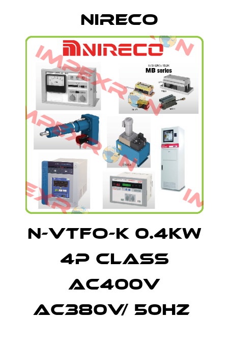 N-VTFO-K 0.4kw 4P Class AC400V AC380V/ 50Hz  Nireco
