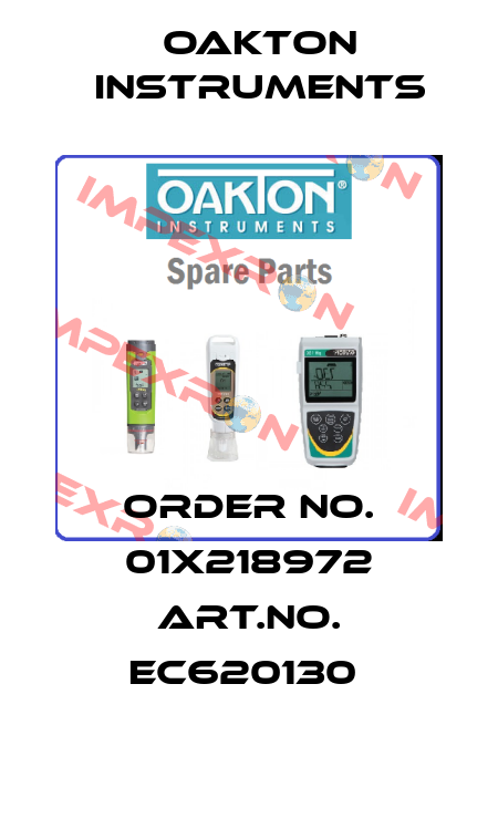 ORDER NO. 01X218972 ART.NO. EC620130  Oakton Instruments