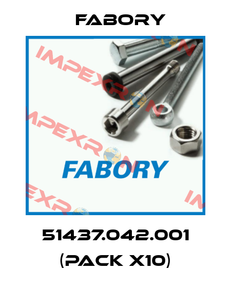 51437.042.001 (pack x10) Fabory