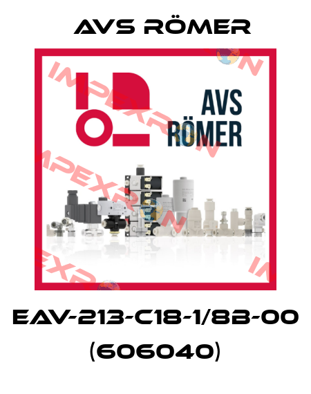 EAV-213-C18-1/8B-00 (606040) Avs Römer