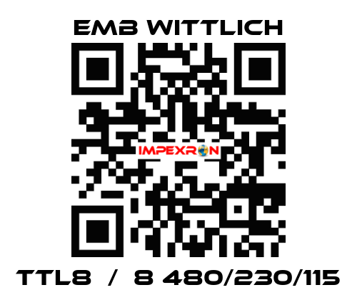 TTL8  /  8 480/230/115 EMB Wittlich