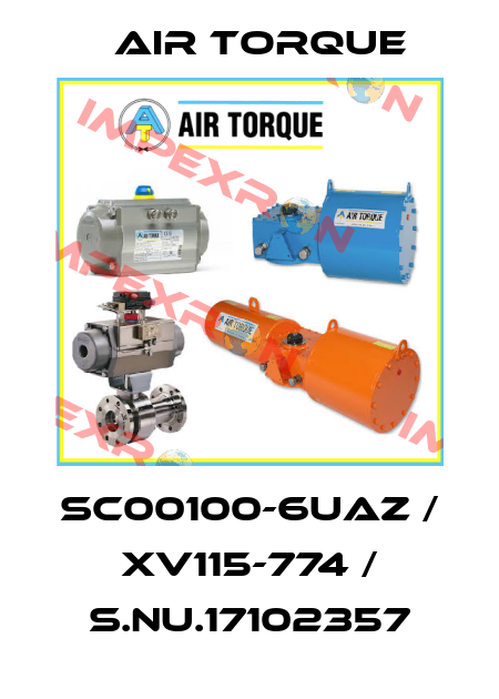 SC00100-6UAZ / XV115-774 / S.Nu.17102357 Air Torque