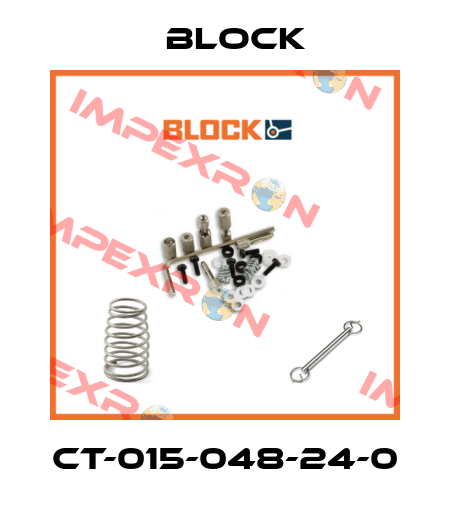 CT-015-048-24-0 Block