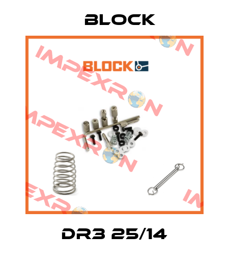 DR3 25/14 Block