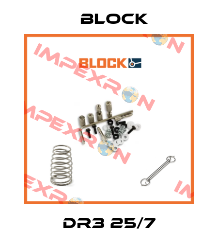 DR3 25/7 Block