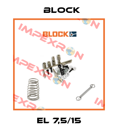EL 7,5/15 Block